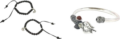 Teeragaj Alloy Silver Bracelet(Pack of 4)