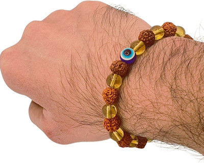 KitaboJi Gems & Jewellery Stone, Rudraksha Charm Bracelet