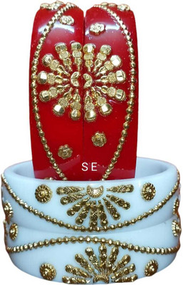 sumana Enterprise Plastic Bangle Set(Pack of 4)
