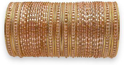 priya kangan Metal Bangle Set(Pack of 10)
