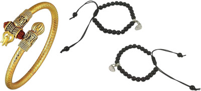 White Chimes Brass, Alloy Gold-plated Bracelet(Pack of 4)