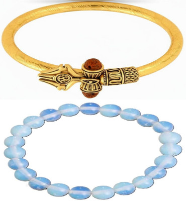 IKONKARR Crystal, Stainless Steel Bracelet(Pack of 2)