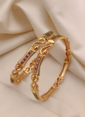AGASTYA CREATIONS Alloy Bangle Set(Pack of 2)