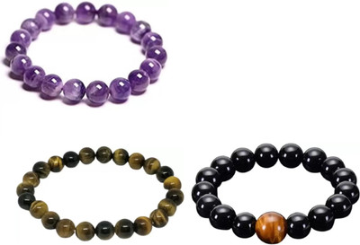 DIVINE SOUVENIRS Stone Bracelet(Pack of 3)