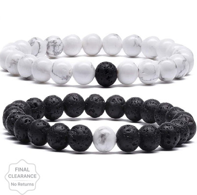 Neerajyoti Stone Bracelet Set(Pack of 2)