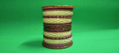Pahanavahouse Plastic Bangle Set(Pack of 14)
