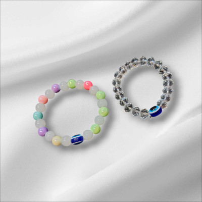 BAJAJUNIQ Crystal Bracelet Set(Pack of 2)