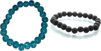 Malas Collection Stone, Crystal, Glass Bracelet Set(Pack of 2)