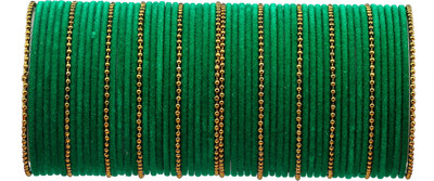 ZINEKA Metal Gold-plated Bangle Set(Pack of 60)