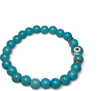 RSG BHAGYUDAY Stone, Turquoise, Evil Eye Beads, Crystal Bracelet
