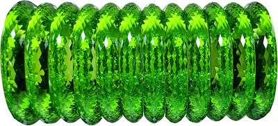 hallo Plastic Bangle Set(Pack of 12)
