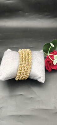 navika bangles Metal Bangle Set(Pack of 4)