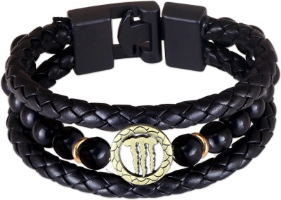 Kanak Jewels Plastic, Leather Bracelet