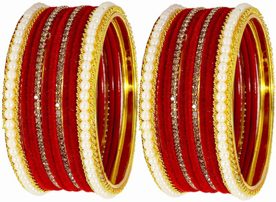 ZADLAXAR Metal Zircon Bangle Set