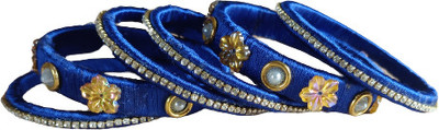 KRITY Glass Beads Bangle(Pack of 6)