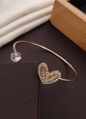 RARE1STUDIO Steel Cubic Zirconia Gold-plated Bracelet