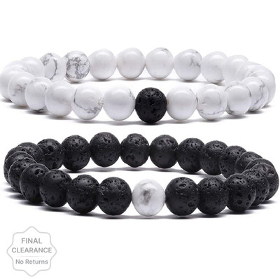 Neerajyoti Stone Bracelet Set(Pack of 2)