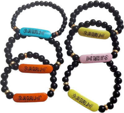 GURU JI CREATION Plastic Bracelet Set(Pack of 6)