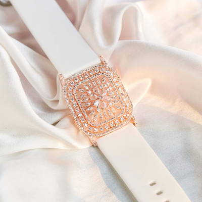 Opal Touch Brass Cubic Zirconia Gold-plated Bracelet