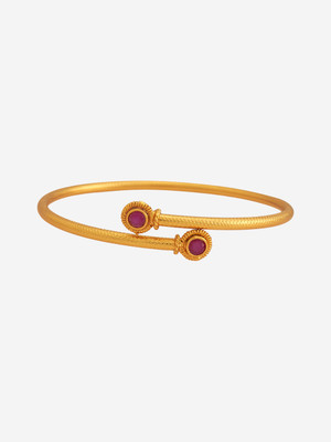 Kushal's Fashion Jewellery Copper Gold-plated Kada