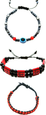 KINGSTYLEIMPEX Plastic Charm Bracelet(Pack of 3)