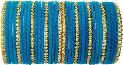 DURGANSH Glass Bangle Set(Pack of 34)