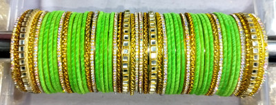 HouseOfCommon Glass Bangle Set(Pack of 52)