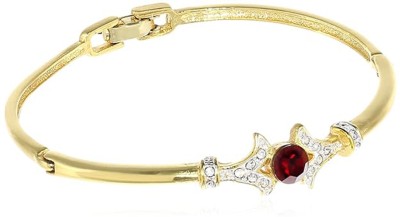 Estele Alloy Crystal Gold-plated Bracelet