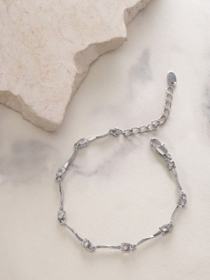 Dressberry Alloy Silver Bracelet