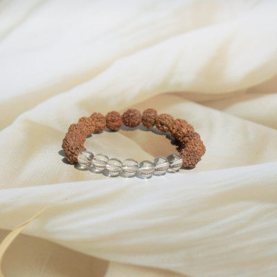 Astrotalk Crystal, Rudraksha Bracelet