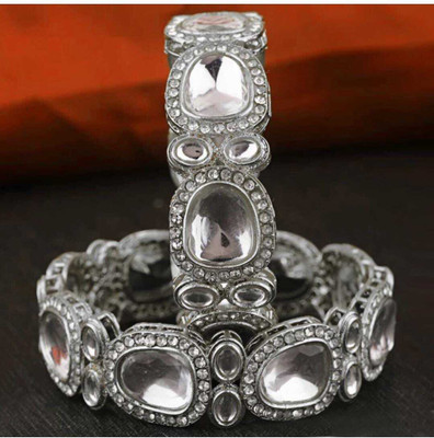 TMF STORE Metal Bangle Set(Pack of 2)
