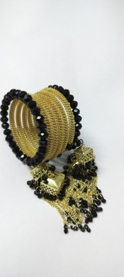 royal shah ji Crystal Bangle Set