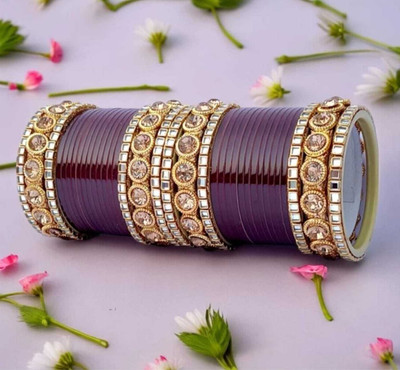 Royal Bangles Alloy Bangle(Pack of 2)