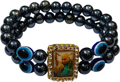 Guruji Evil Eye Bracelet By RN Crystal, Evil Eye Gold-plated Bracelet