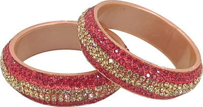 PRETTY GEMS Plastic Zircon Kada(Pack of 2)