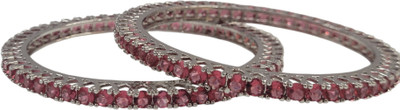PRIMORA JEWELS Brass Bangle Set(Pack of 2)