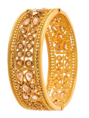 TAP Fashion Brass Gold-plated Kada