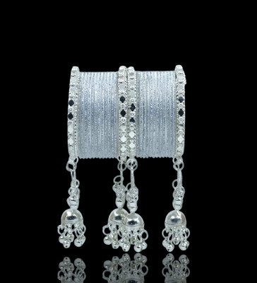 RENOY Metal Bangle Set(Pack of 28)