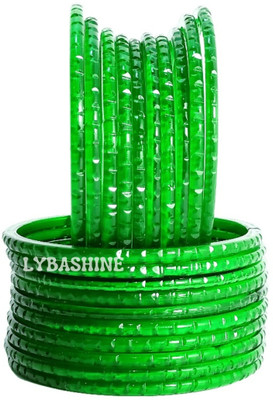 LYBASHINE Glass Bangle Set
