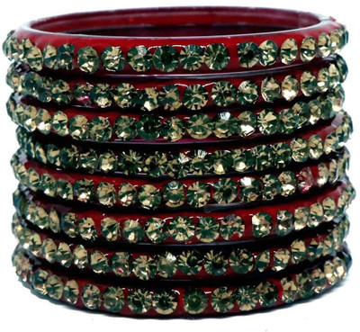 RADHA MOHAN EMPIRE Glass Kada(Pack of 8)