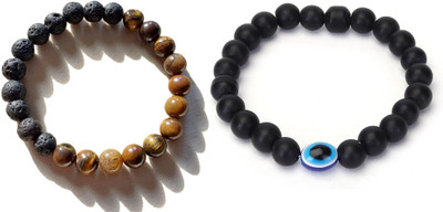 Malas Collection Stone, Crystal, Glass Bracelet Set(Pack of 2)