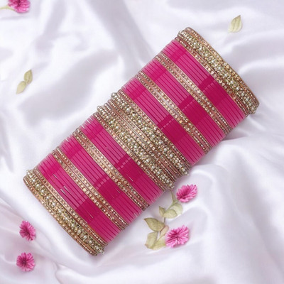SRKBS Plastic Bangle Set(Pack of 38)