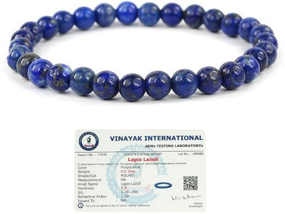 VIBESLE Lapiz Lazuli, Stone Crystal Bracelet