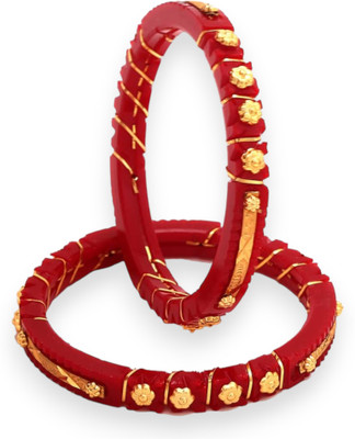 SUNISKA Plastic Gold-plated Shakha Pola(Pack of 2)