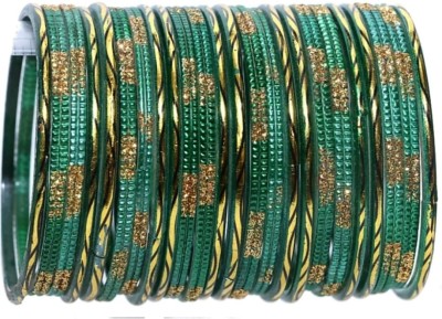 MADHAV ENTERPRISES Glass Bangle Set(Pack of 24)