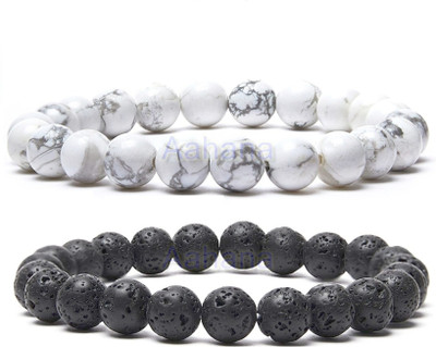 HouseOfCommon Stone Bracelet Set(Pack of 2)