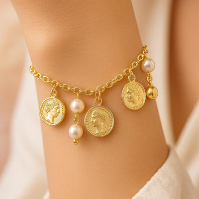 PRIMERISE Brass Copper Bracelet