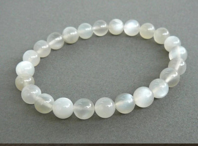 Lucky Rudraksha Stone, Crystal Crystal, Moonstone Bracelet