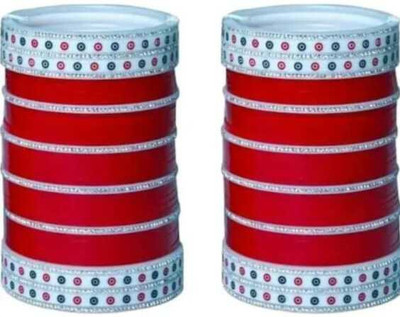 Varsha Plastic Zircon Bangle Set(Pack of 68)