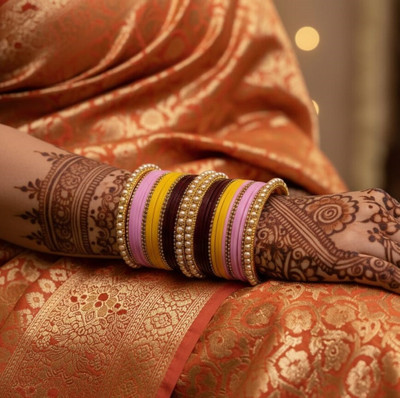 MAA LAXMI Plastic Bangle Set
